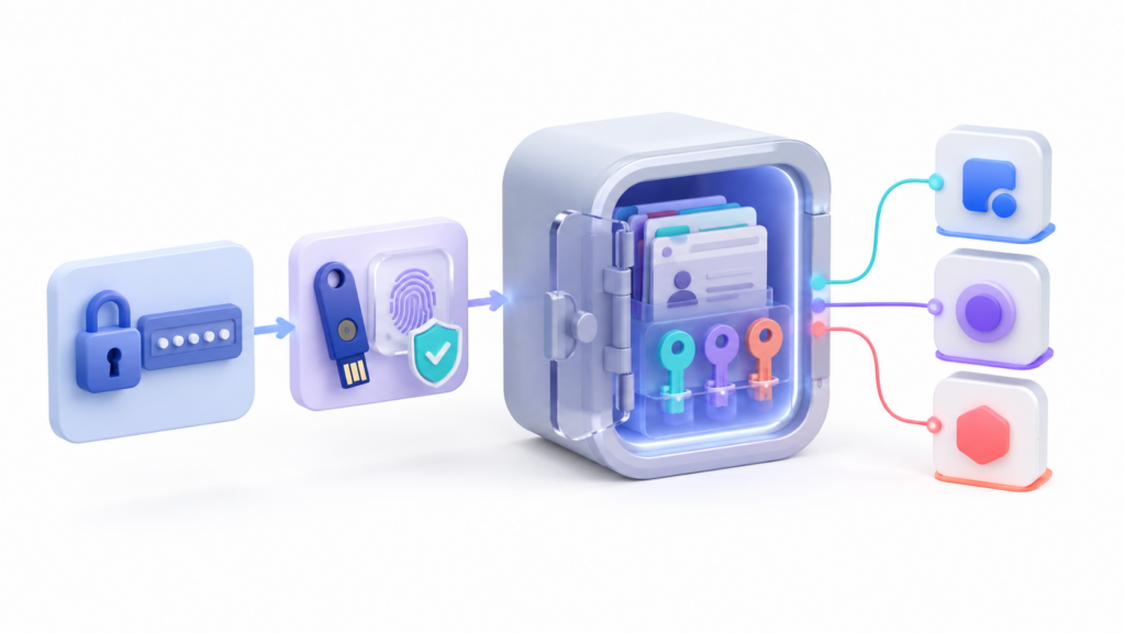 Passkeys en Vaultwarden
