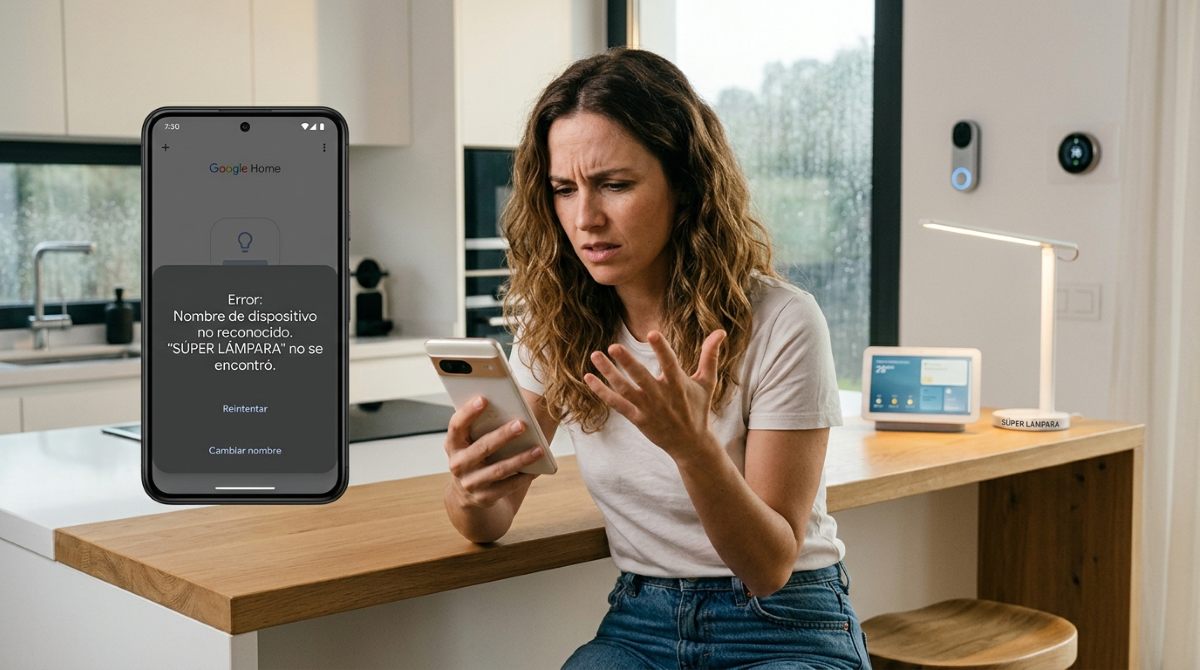 Qué hacer si Google Home no reconoce el nombre personalizado de un dispositivo