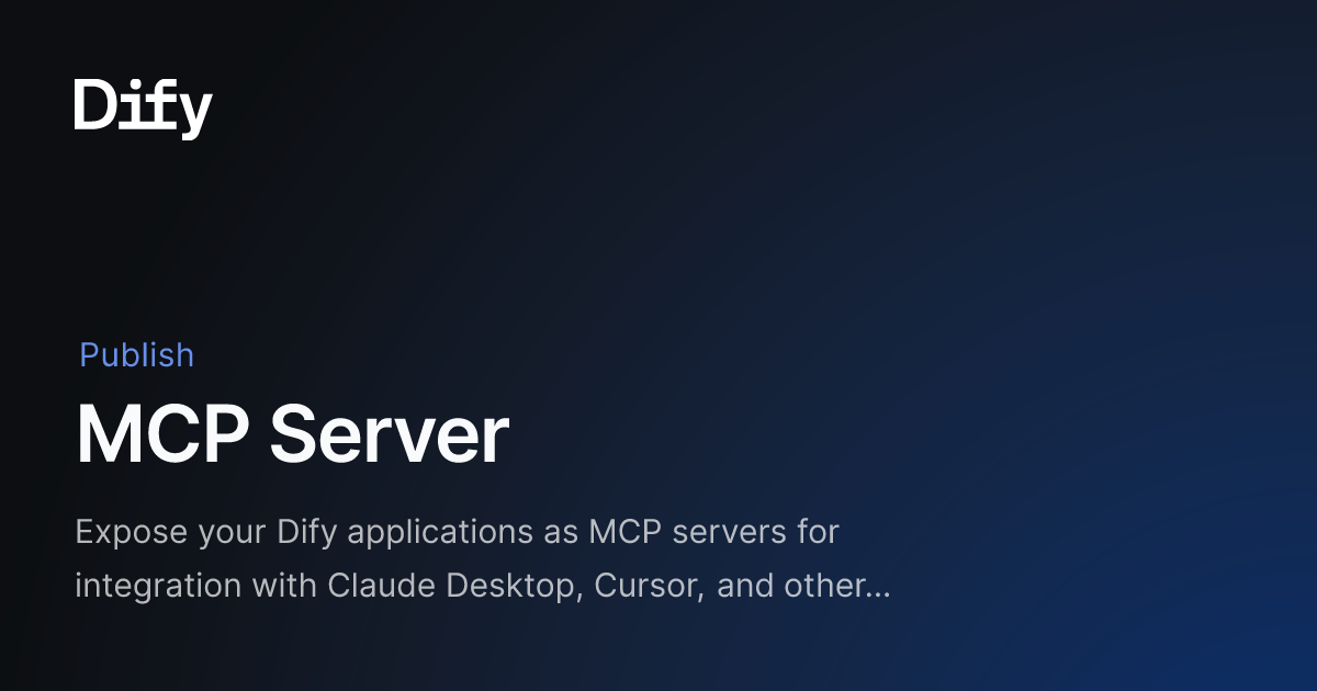 Conectar Dify con MCP