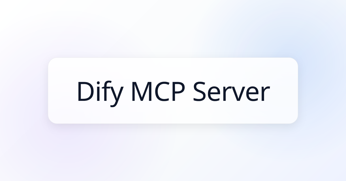 Utilizar Dify como cliente MCP