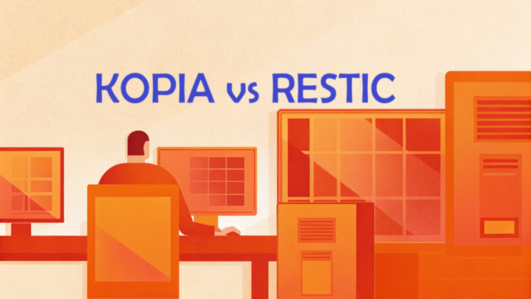 kopia vs restic