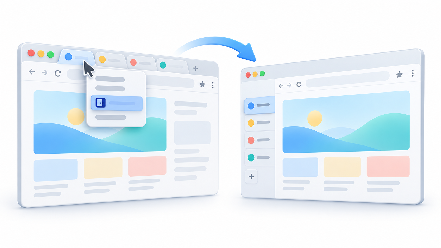 Cómo activar las pestañas verticales en Chrome