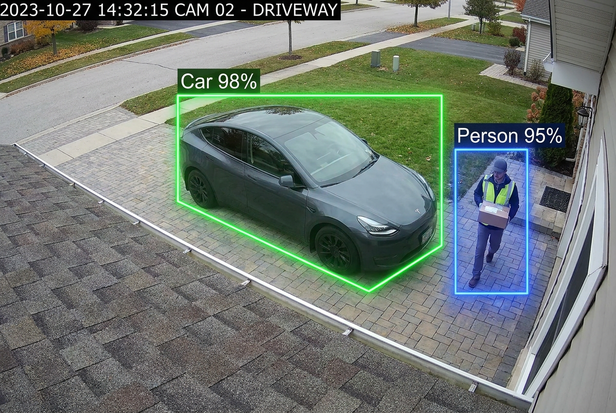 Cómo detectar personas coches y animales con Frigate