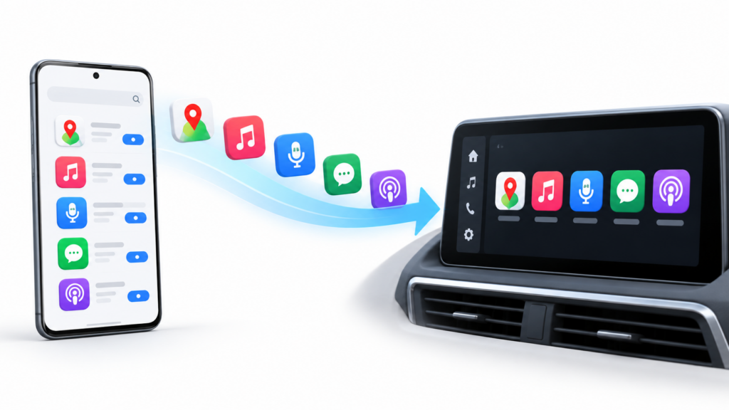 Cómo instalar aplicaciones compatibles con Android Auto