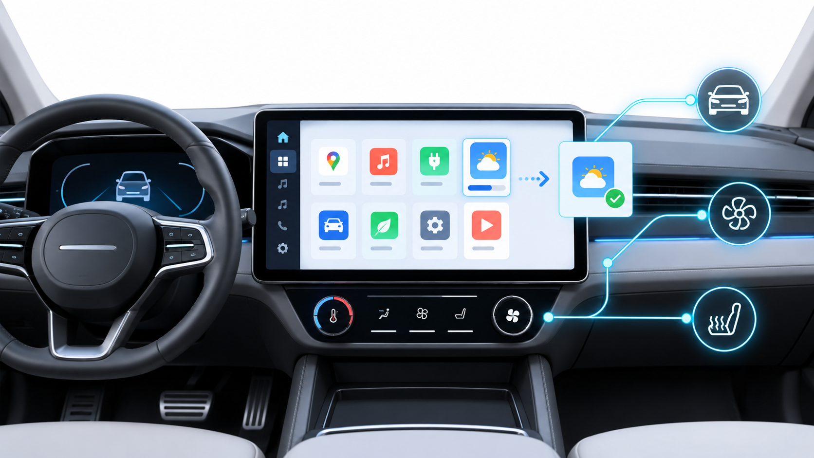 Cómo instalar aplicaciones en Android Automotive OS