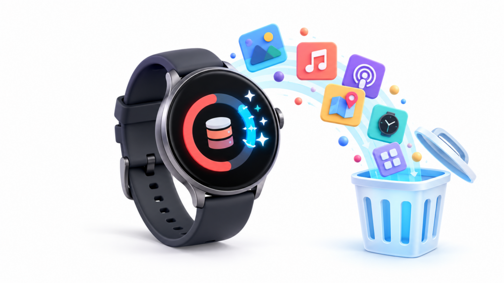 Cómo liberar espacio de almacenamiento en Wear OS