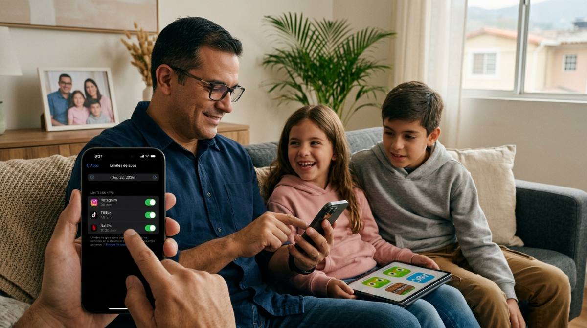 Cómo poner horarios diferentes a las apps de tus hijos en iOS 27