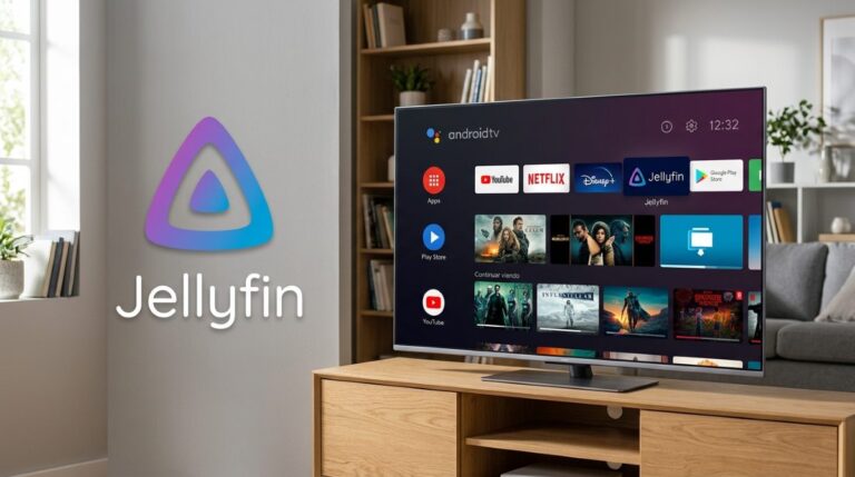 Cómo utilizar Jellyfin en Android TV y Google TV