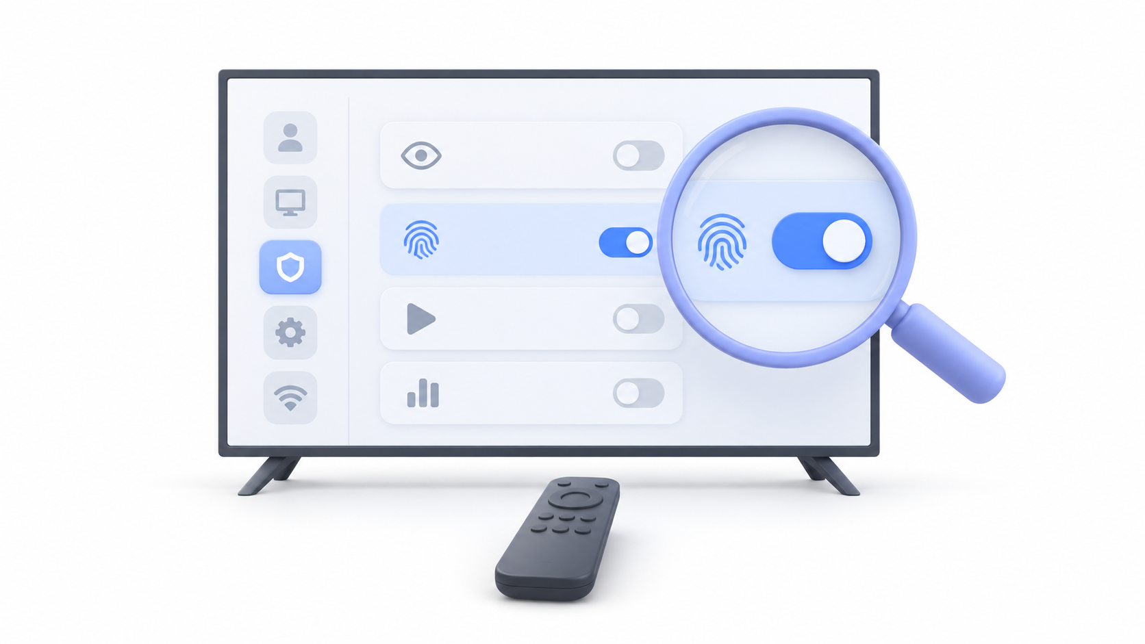 Comprobación de la configuración ACR de una Smart TV