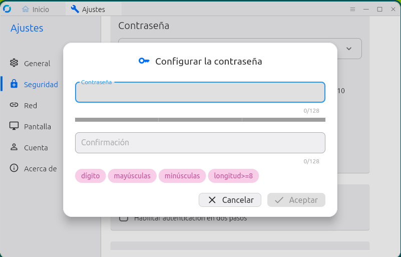 Configurar contraseña permanente en RustDesk