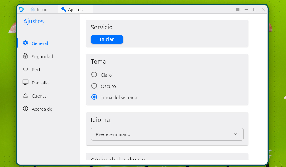 Ejecutar RustDesk como un servicio del sistema