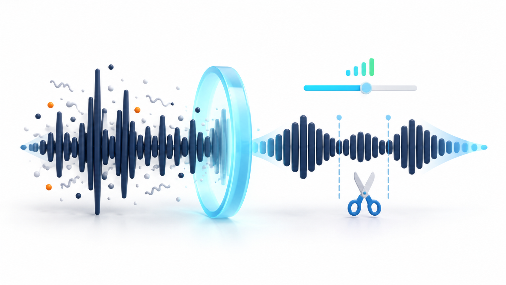 Herramientas para mejorar el audio de un vídeo en Clipchamp