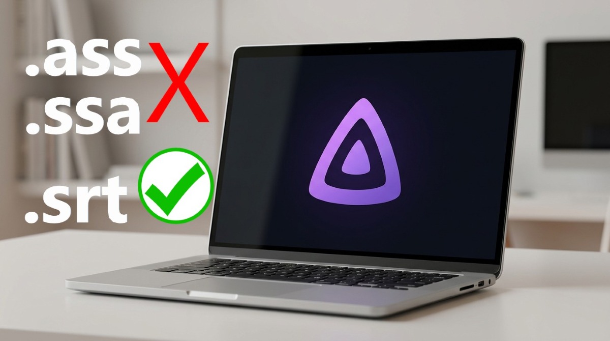 Jellyfin no muestra correctamente los subtítulos formato incompatible