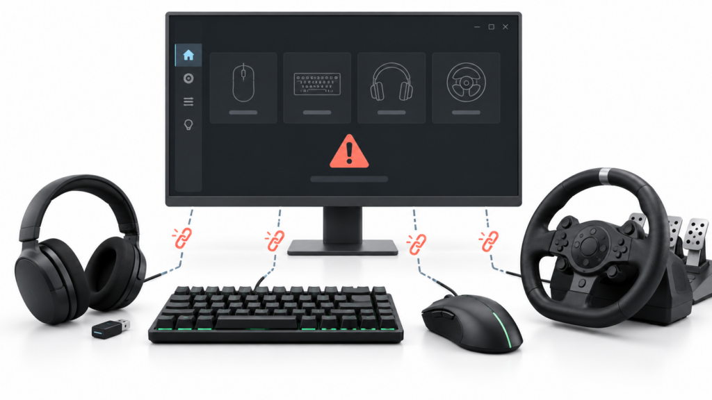 Logitech G Hub no detecta tu dispositivo