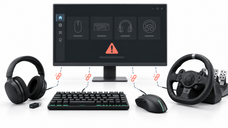 Logitech G Hub no detecta tu dispositivo