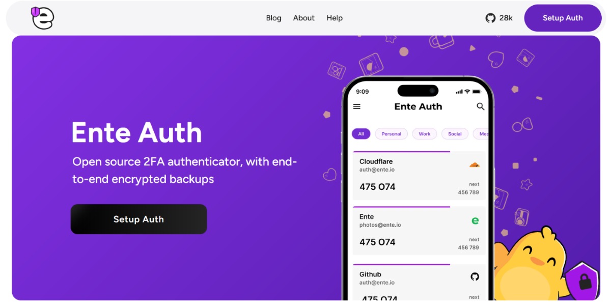 Por qué importar Google Authenticator a Ente Auth