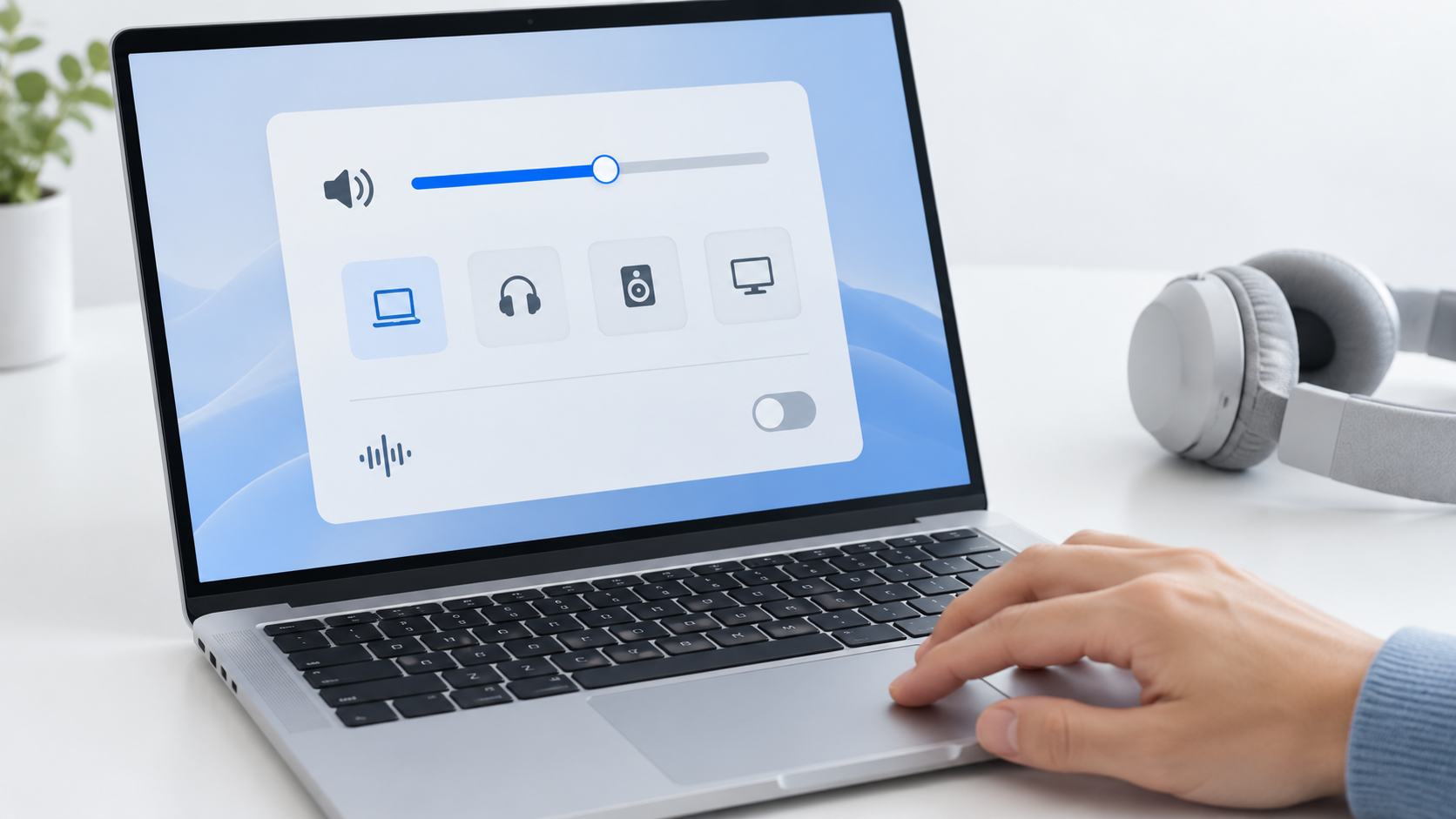 Prueba los ajustes de sonido de Windows 11
