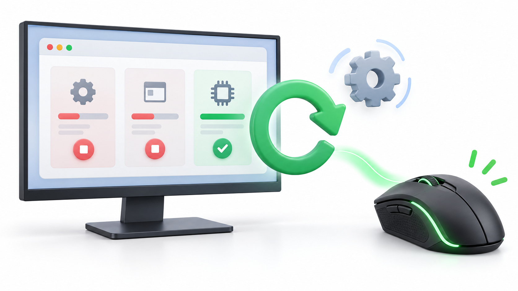 Reiniciar G HUB y sus procesos