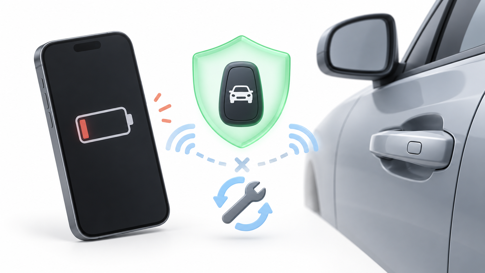 Seguridad, batería y problemas con la llave digital