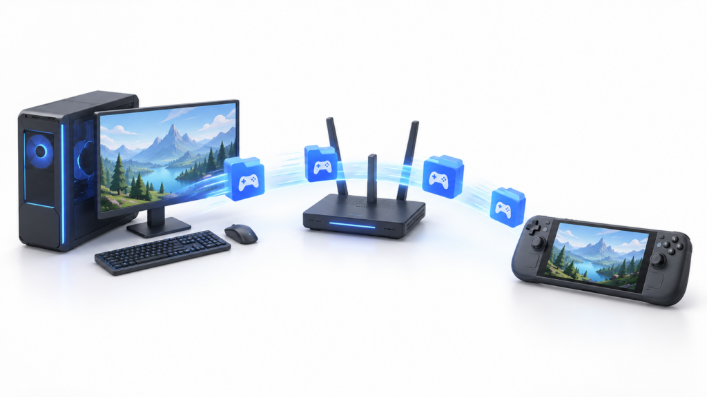 Transferir juegos de Steam por red local entre varios equipos