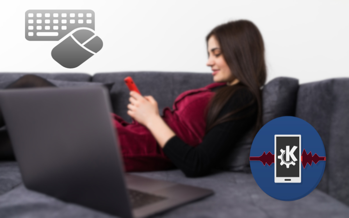 Usar el móvil como ratón y teclado del PC con KDE Connect