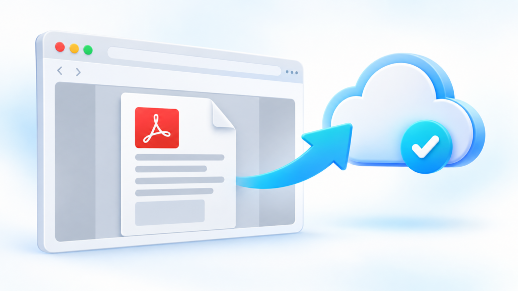 cómo guardar un PDF en Google Drive desde Chrome