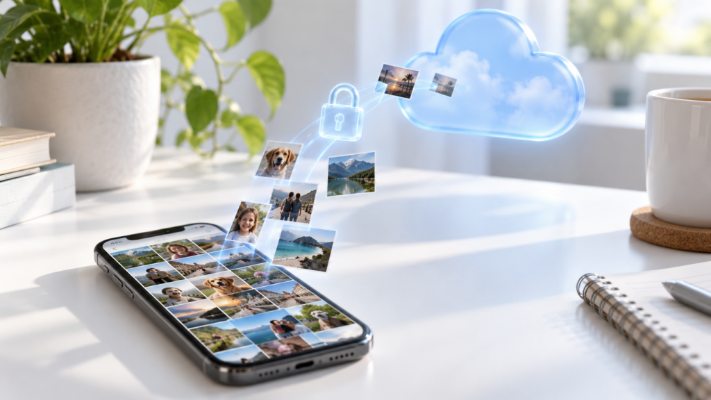 copias de seguridad con Ente Photos