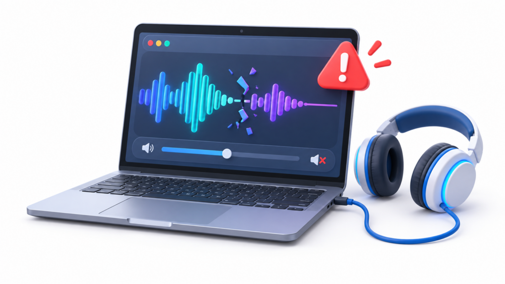 הפרעה באודיו הנגרמת כתוצאה מכשל בקובץ audiodg.exe