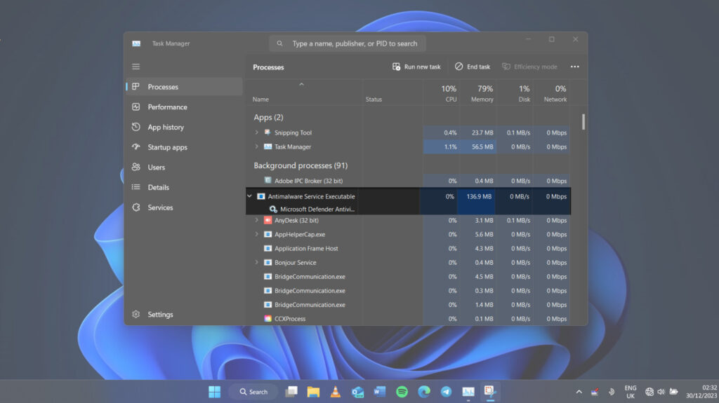 Antimalware Core Service