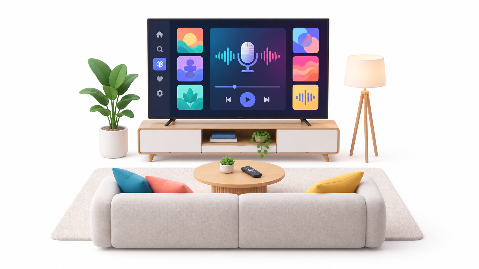 nueva aplicación Apple Podcasts de tvOS 27