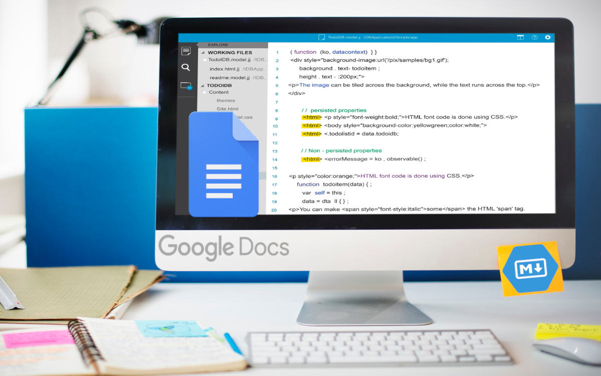 Abrir y editar archivos Markdown directamente con Google Docs