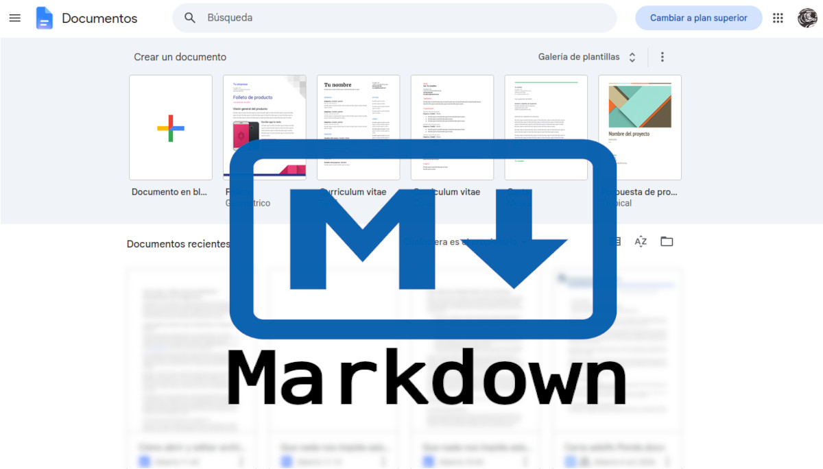 Markdown en Google Docs