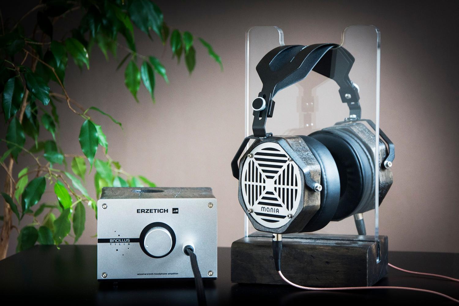 Amplificador de audio y auriculares de alta fidelidad para apreciar cada matiz del sonido sin pérdida.