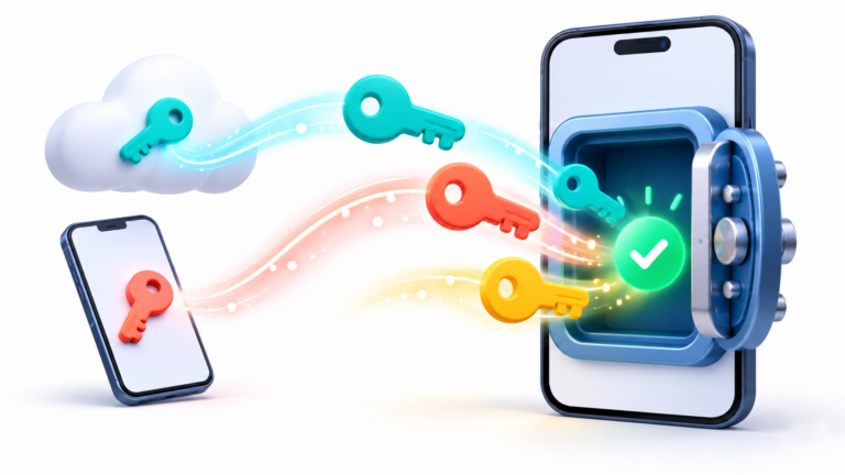 Cómo pasar tus passkeys a 1Password