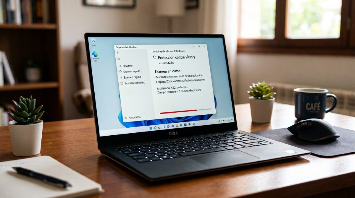 Defender siempre escanea la misma carpeta solución