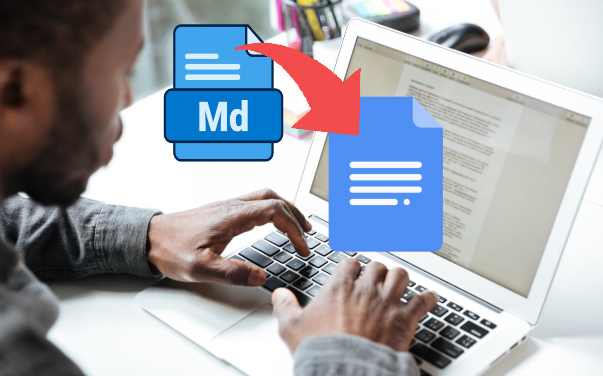 Google Docs cambia el formato de mi archivo .md