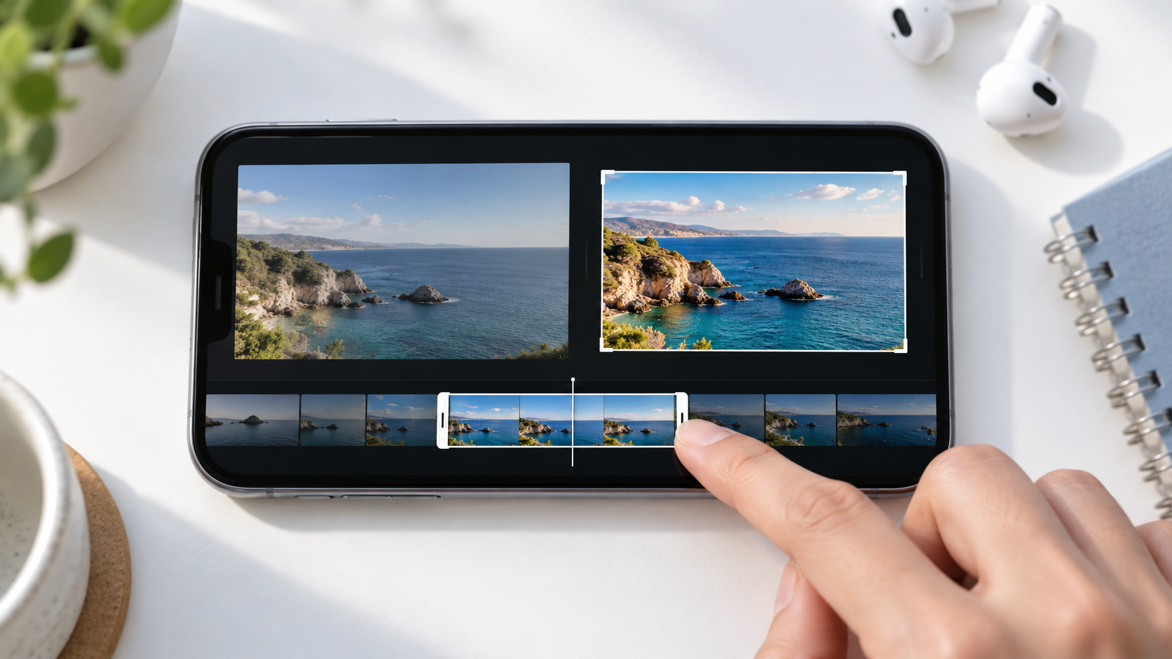Google Fotos crea otro vídeo después de editarlo