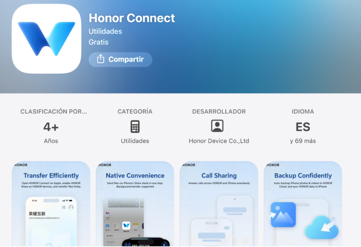 Honor Connect App Store