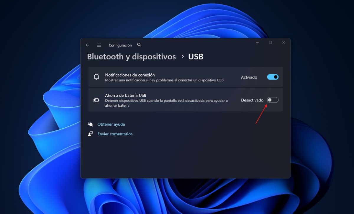 Método 2 si Windows desconecta el SSD externo