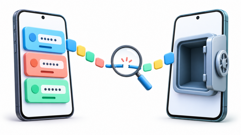 cambiar y gestionar tu gestor de contraseñas en Android