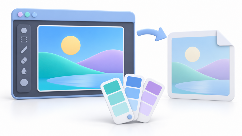 como solucionar que GIMP cambie los colores al exportar
