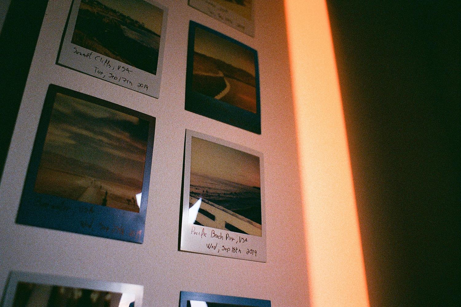 Colección de fotografías con diferentes acabados retro.