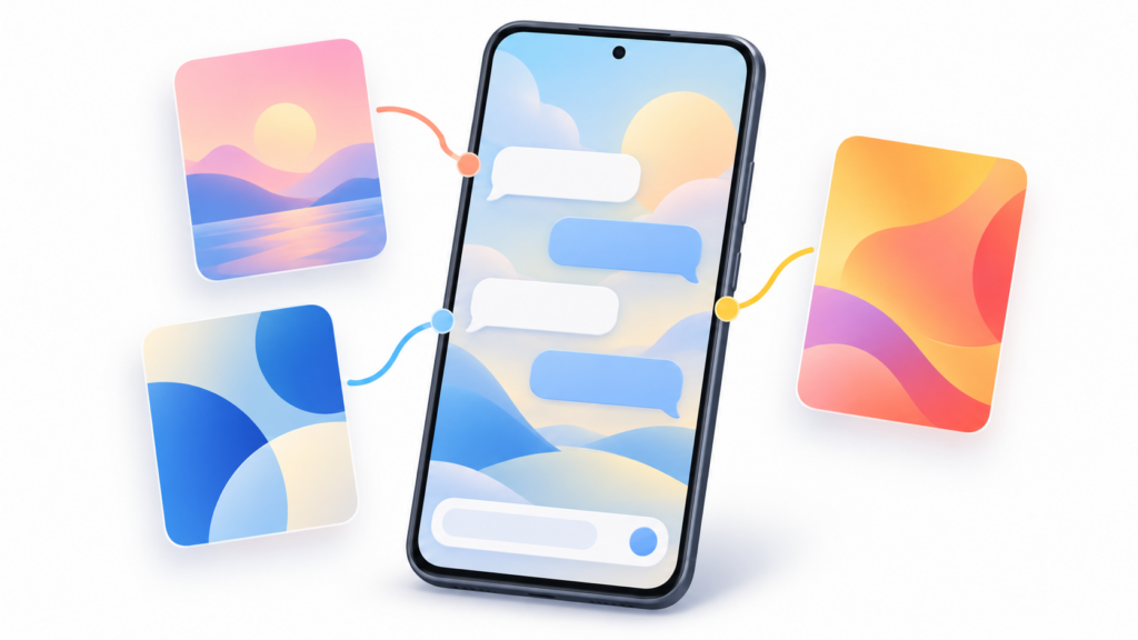 fondos de Google Messages