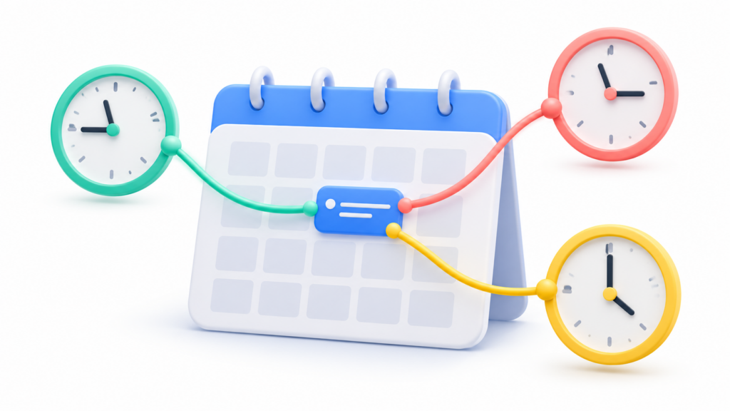 gestionar zonas horarias en Google Calendar