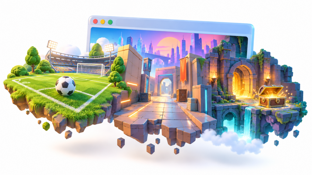 ブラウザでプレイできる定番ゲーム