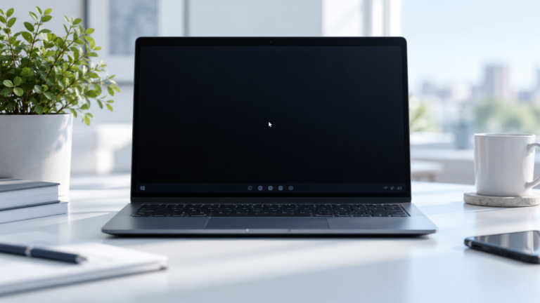pantalla negra en Windows 11 26H2